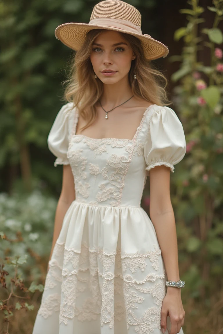 Cottagecore Autumn Wedding Dresses for the Free-Spirited Bride