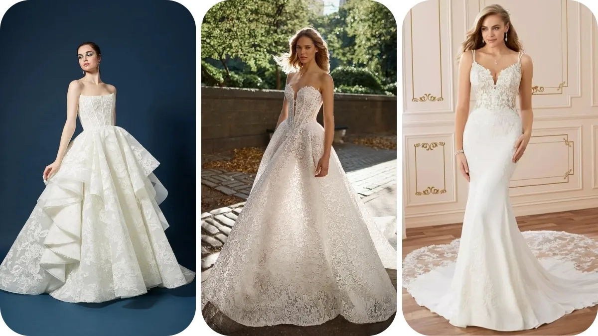 15+ Lace Wedding Dresses That Wow From Every Angle