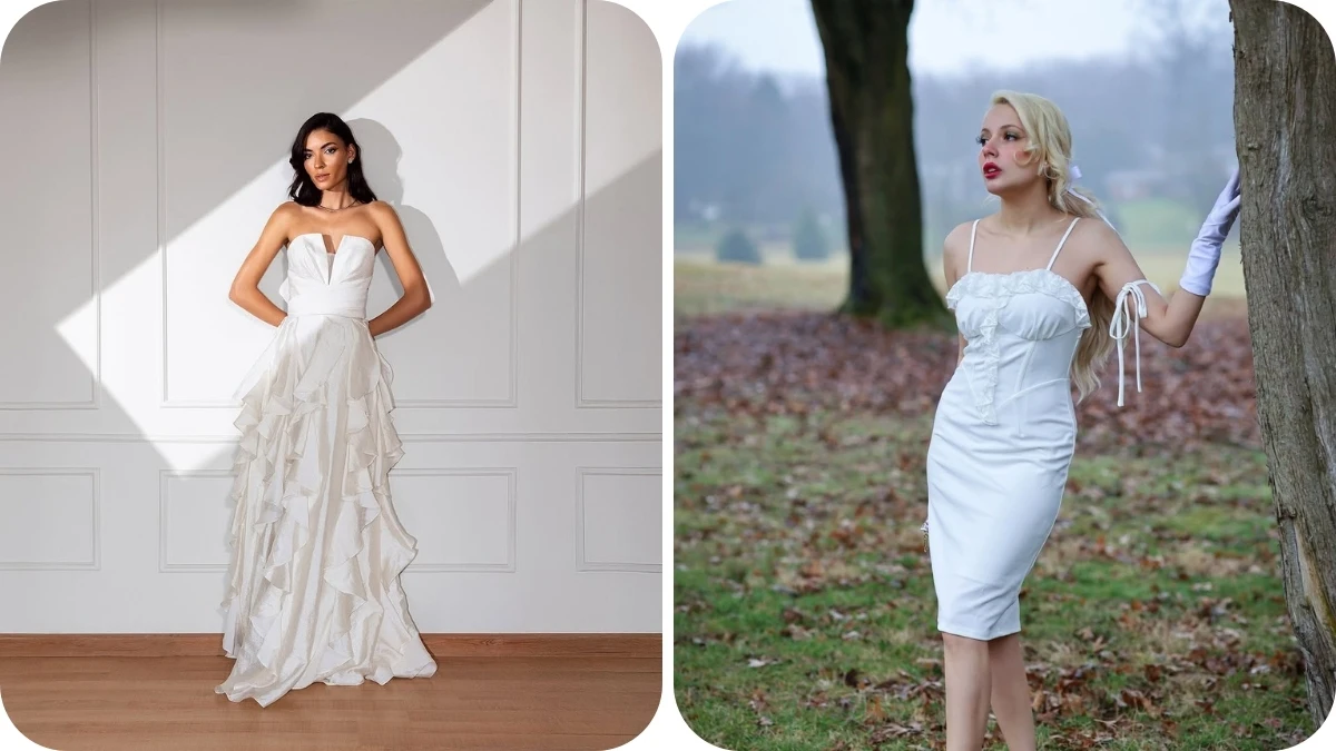 20+ Cocktail Wedding Dresses to Rock Your Wedding Day