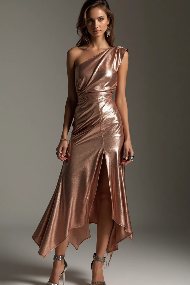 Metallic Dresses for Glamorous Nights Out