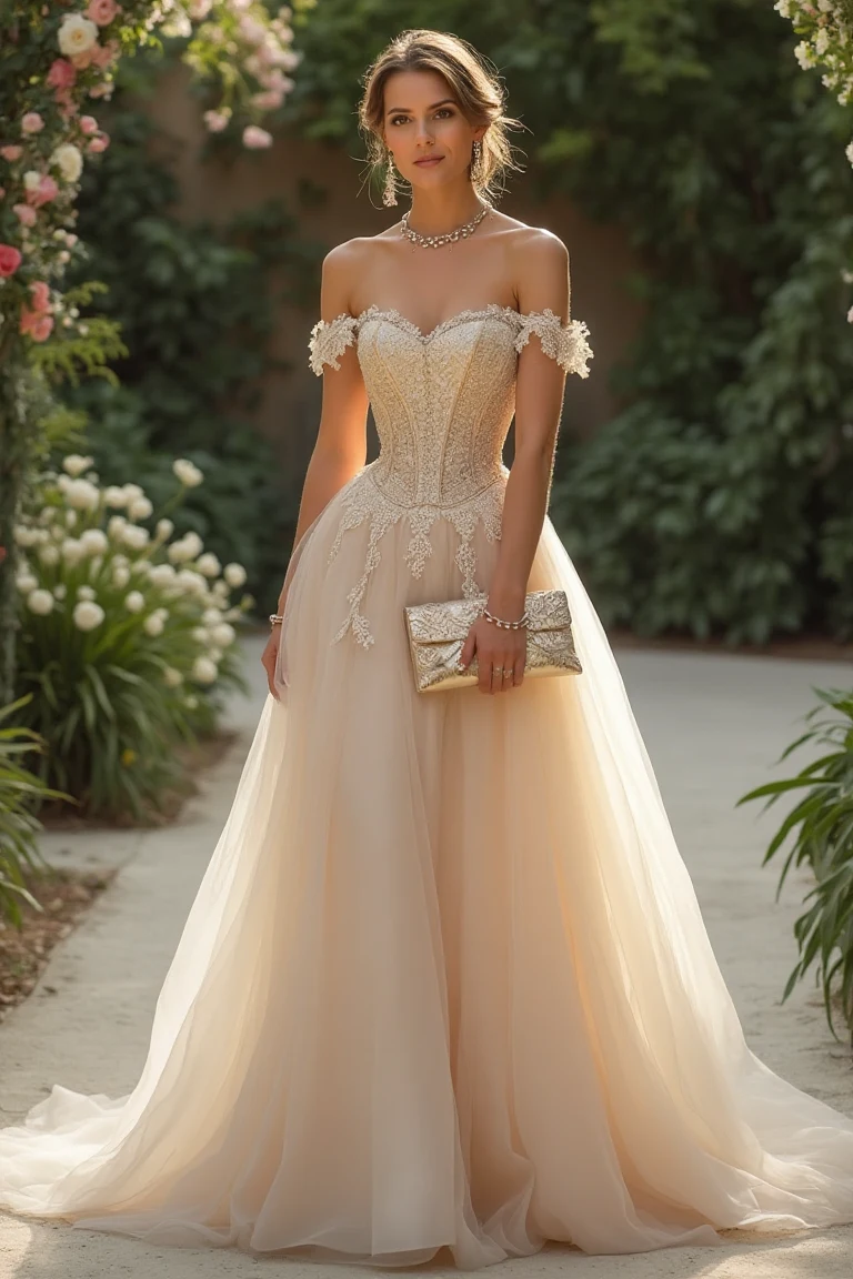 Sculpted Elegance Corset Wedding Dress Ideas