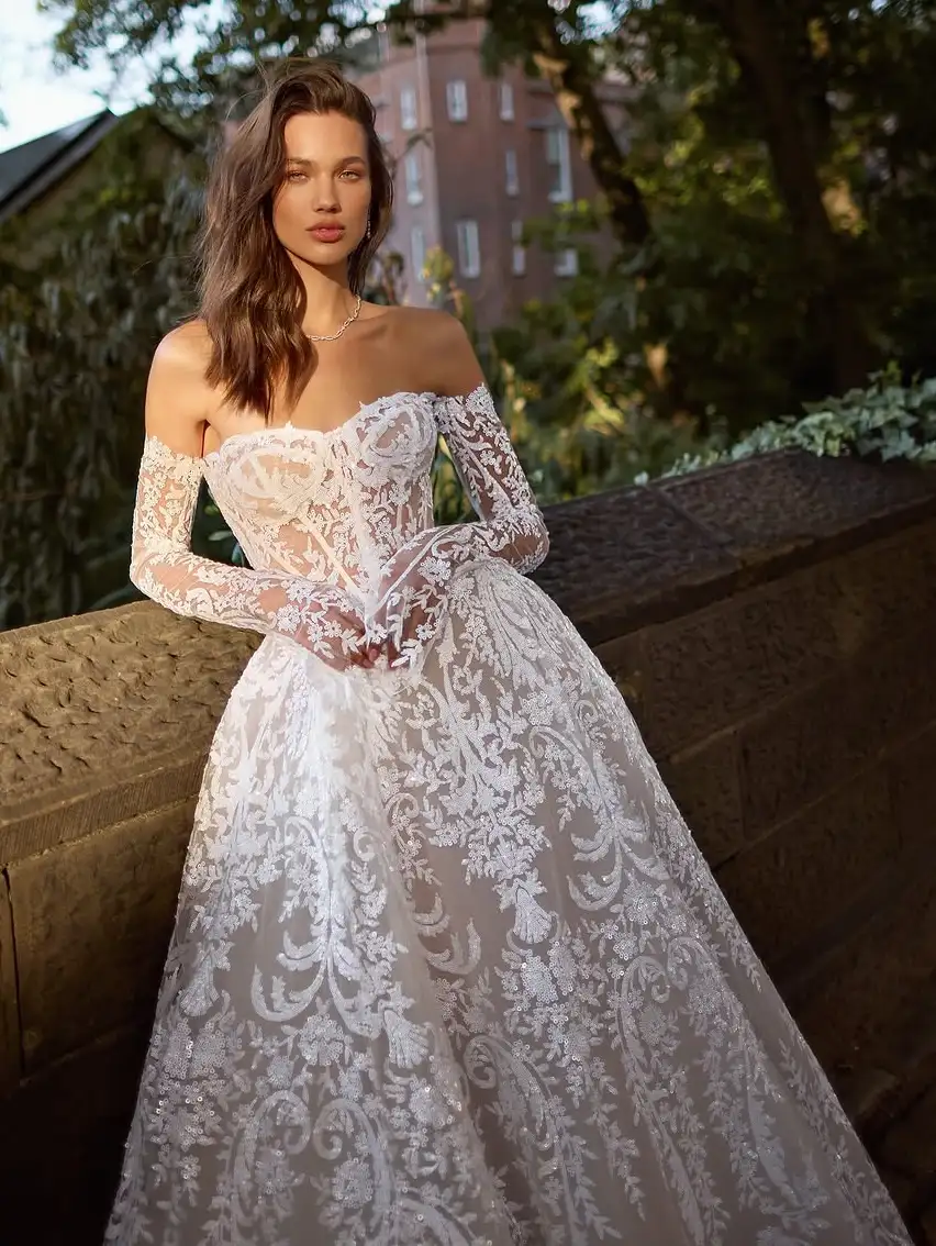 The Allure of Sheer Elegance in Bridal Fashion