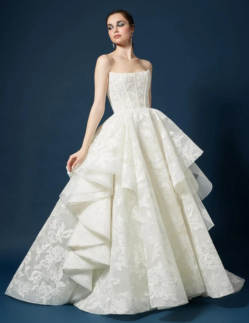 The Bold Beauty of Statement Wedding Gowns