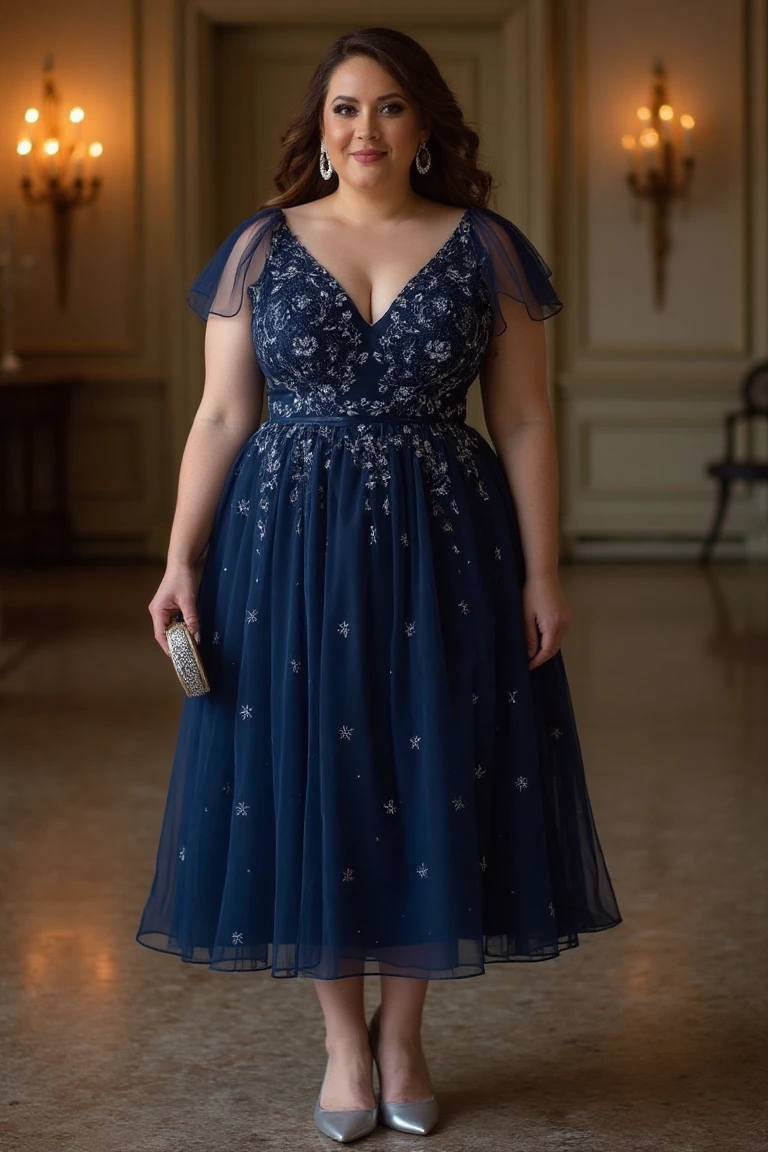 The Plus-Size Dress That Captures Celestial Beauty