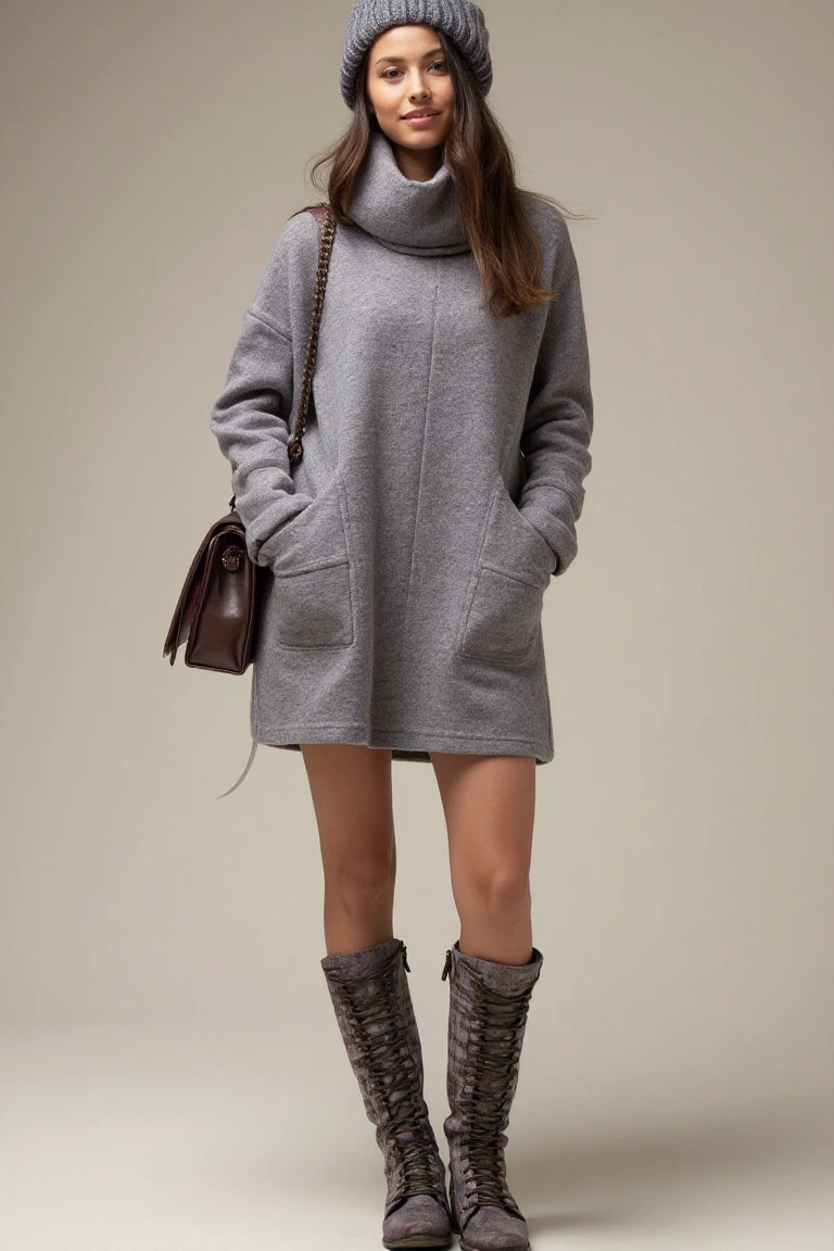 Sweater Dress That Masters Effortless Holiday Style