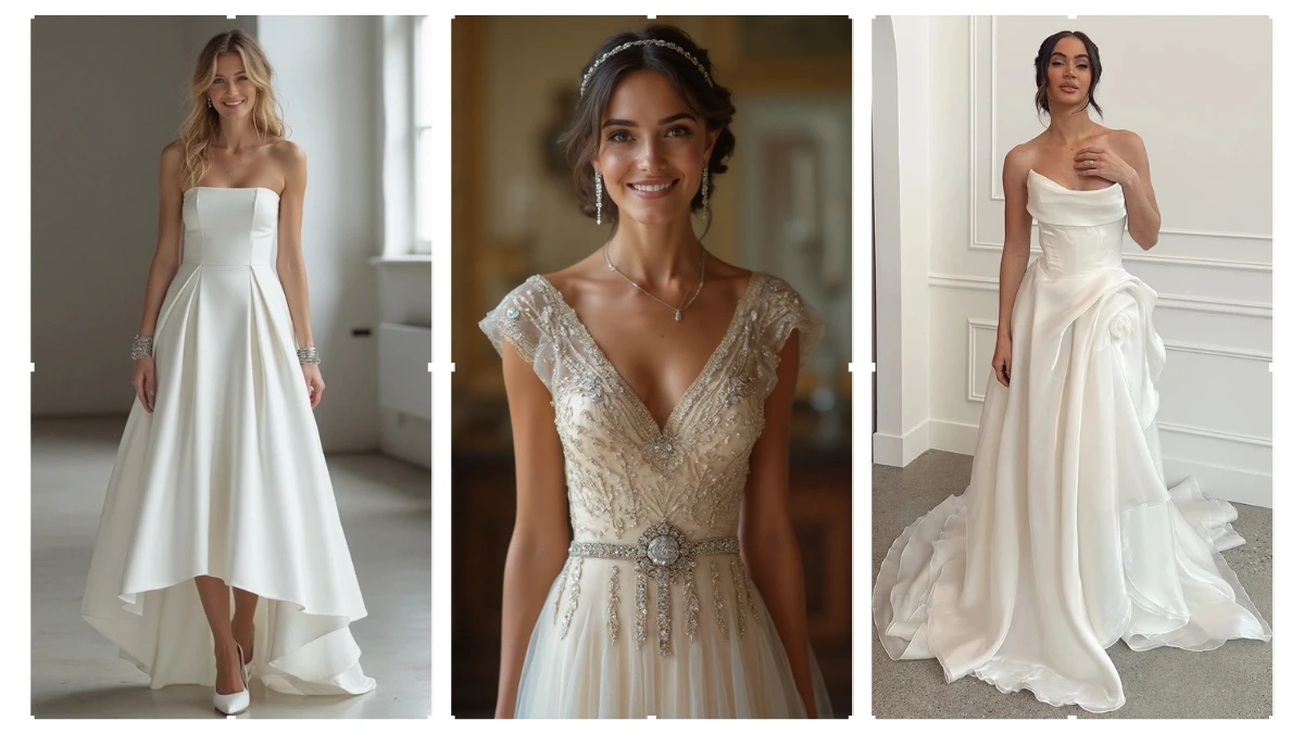19+ Drop Waist Wedding Dress