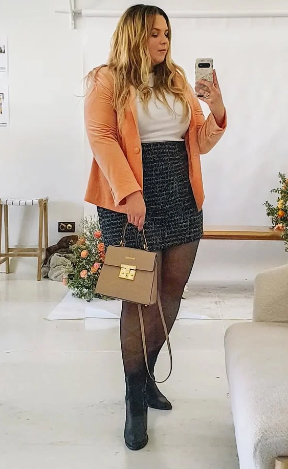 A Plus Size Memorial Day Outfit Blending Modern Elegance