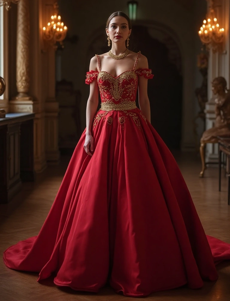 A Regal Hue in Bridal Couture