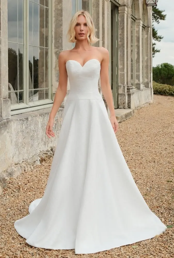 A Sweetheart Drop Waist Bridal Dream