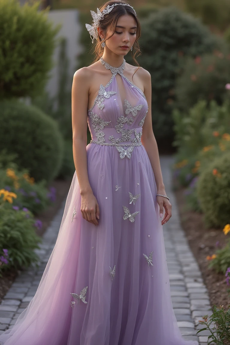 An Enchanting Hue in Bridal Dreams