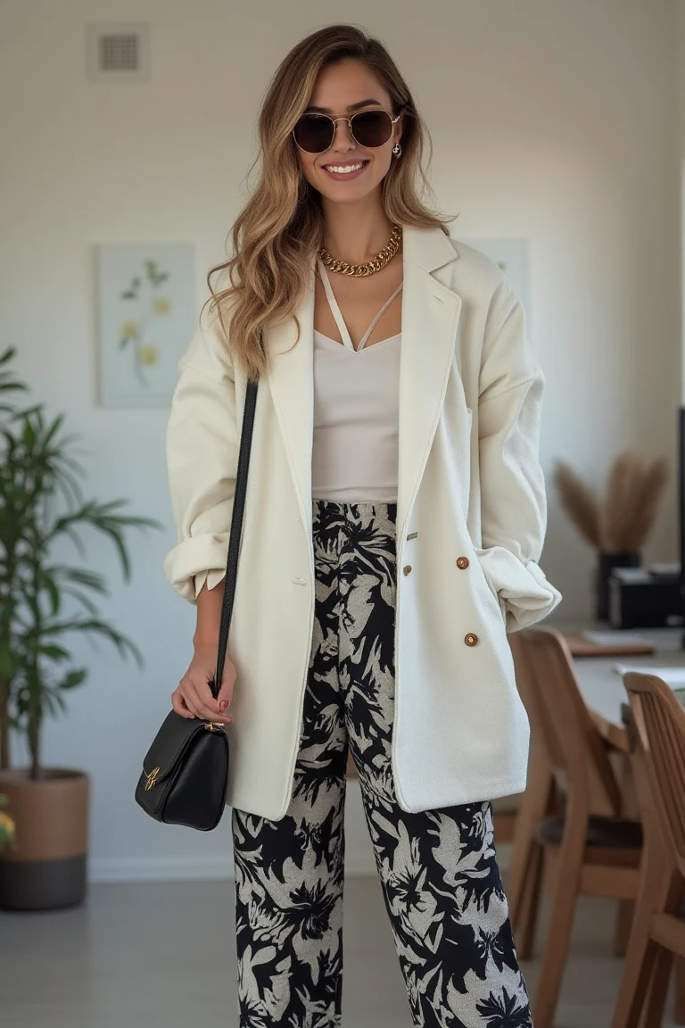 Bold Work Outfit for Modern Flair