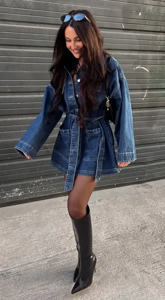 Edgy Denim Outfit for Urban Cool