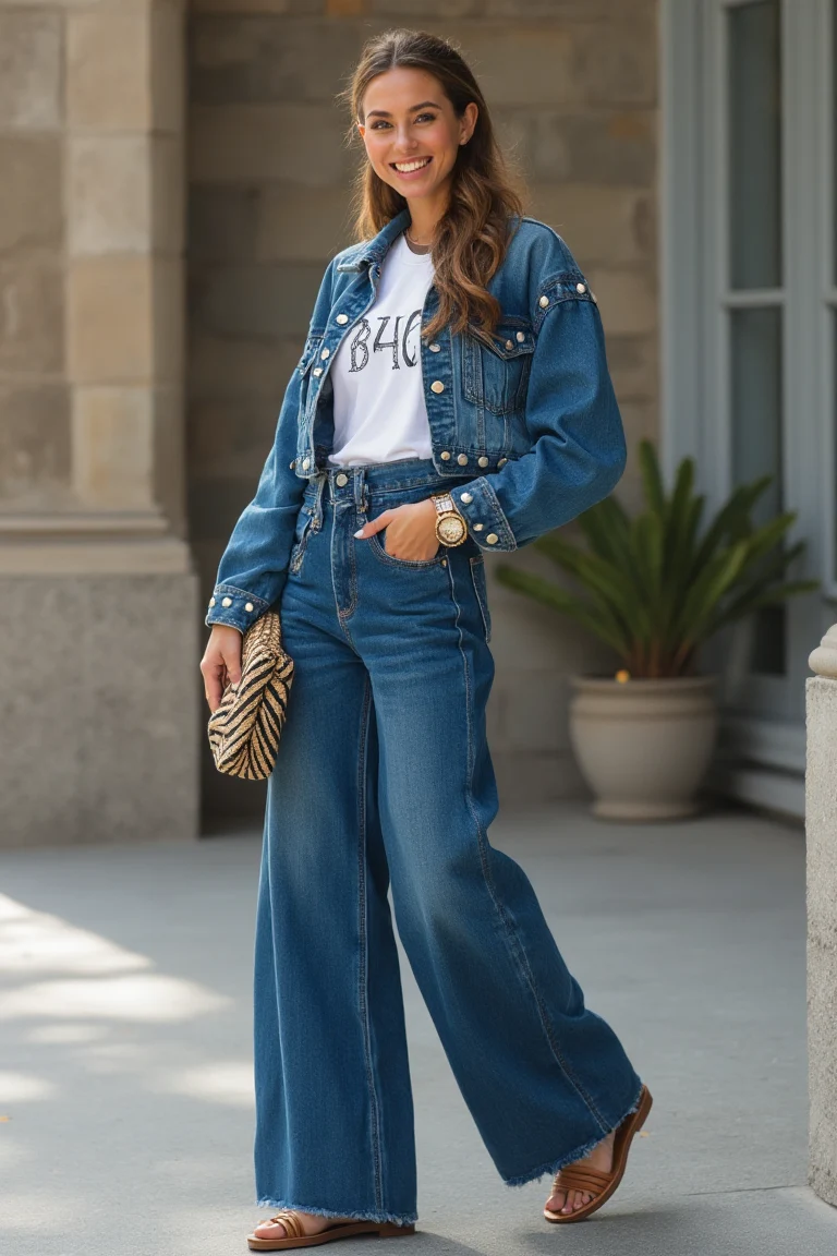 Effortless Denim Outfit for Sunny Days