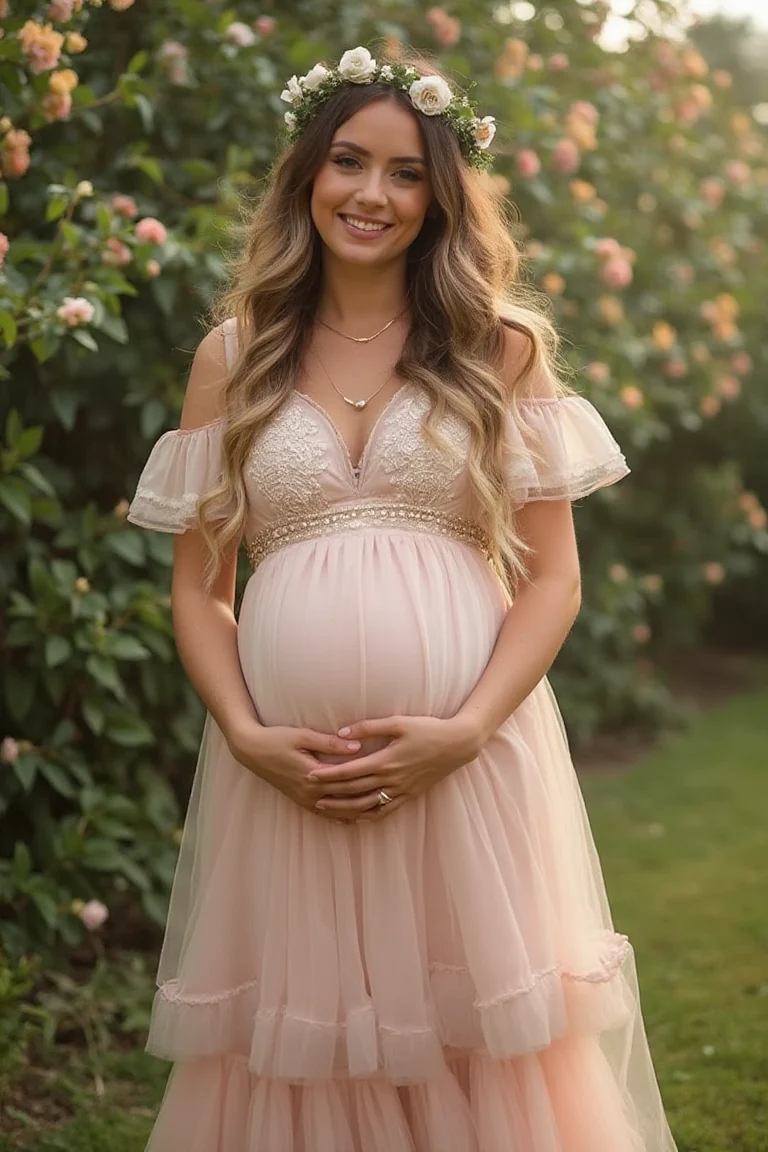 Maternity Party Gowns for Enchanted Gatherings