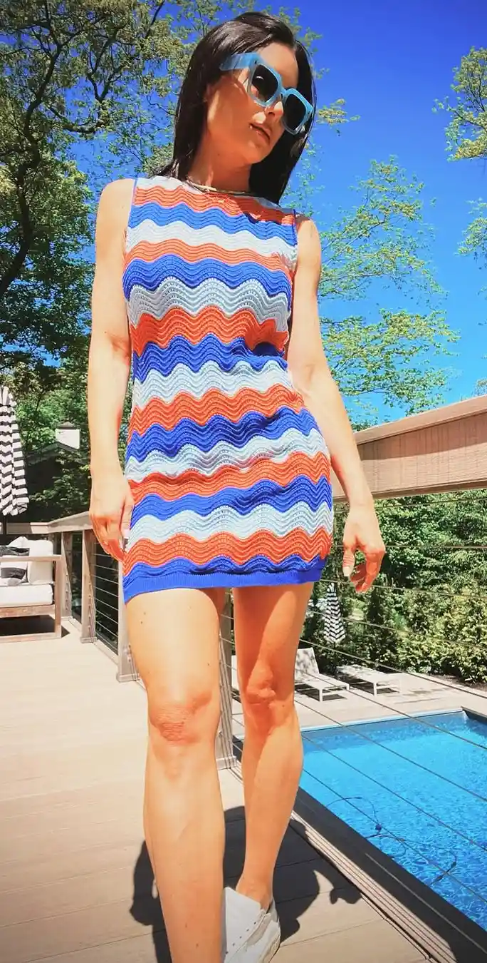 Memorial Day Dress That Pops with Playful Energy