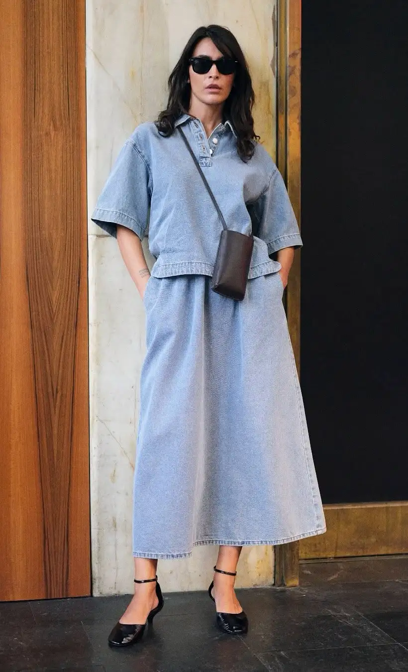 Minimalist Casual Denim Outfit for Modern Ease