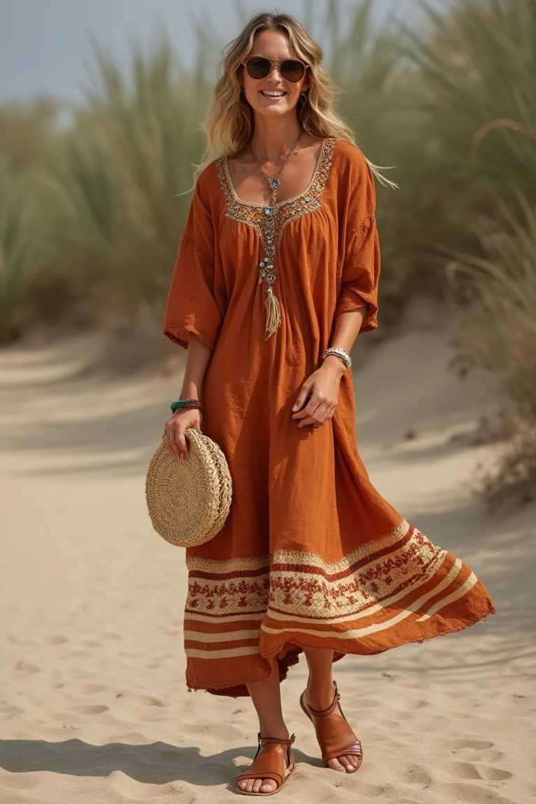 Oversized Beach Dresses for Women’s Free-Spirited Elegance