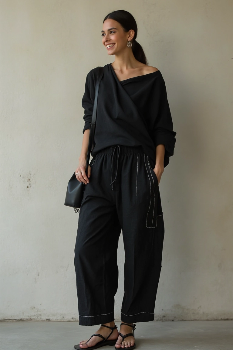 Oversized Monochrome Sets for Women’s Timeless Ease