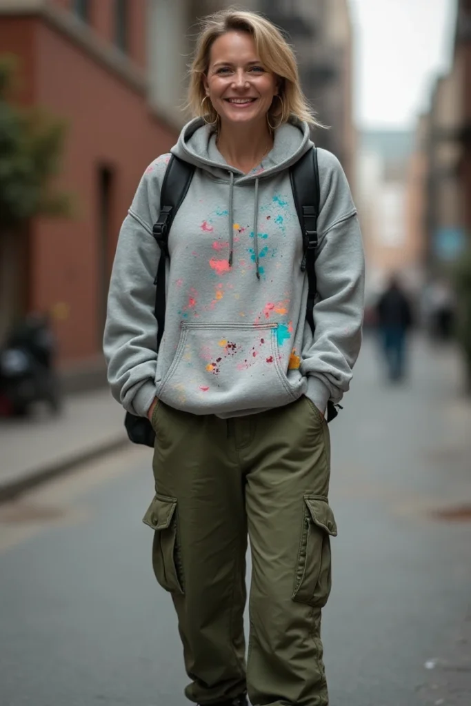 Oversized Streetwear for Women’s Urban Creativity