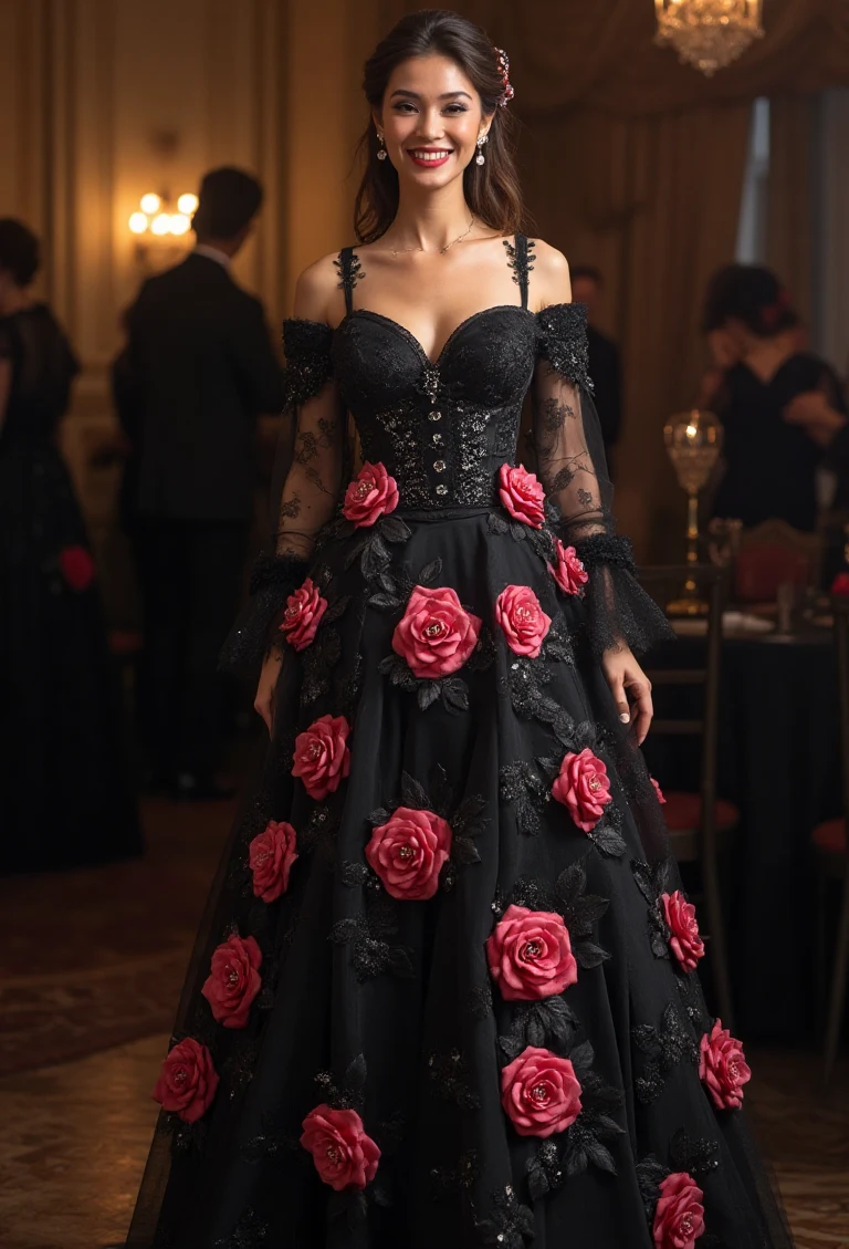 Party Maxi Dress for Dramatic Elegance