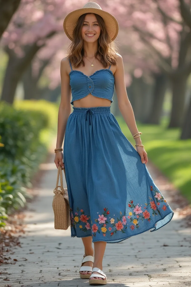 Springtime Casual Denim Outfit Inspiration