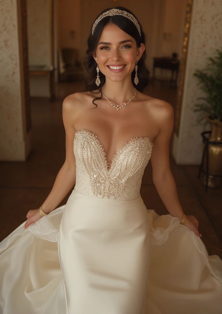 Strapless Bridal Gowns and Timeless Glamour