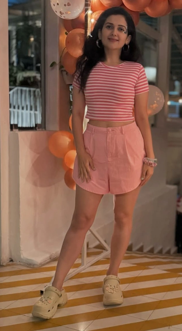 Striped Slumber Party Dress for Festive Fun