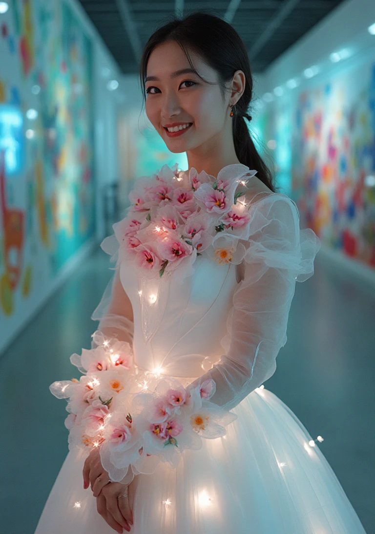 The Long Sleeve Wedding Dress in a Modern Glow