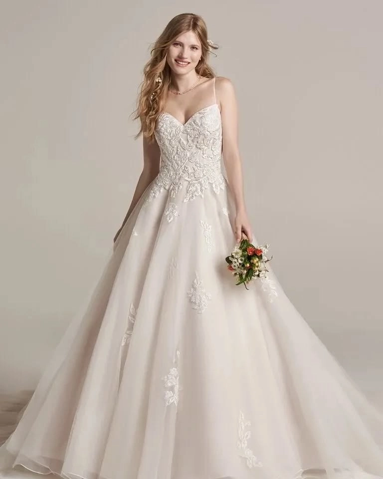 The Sequin-Accented Wedding Dress as a Vision of Romance