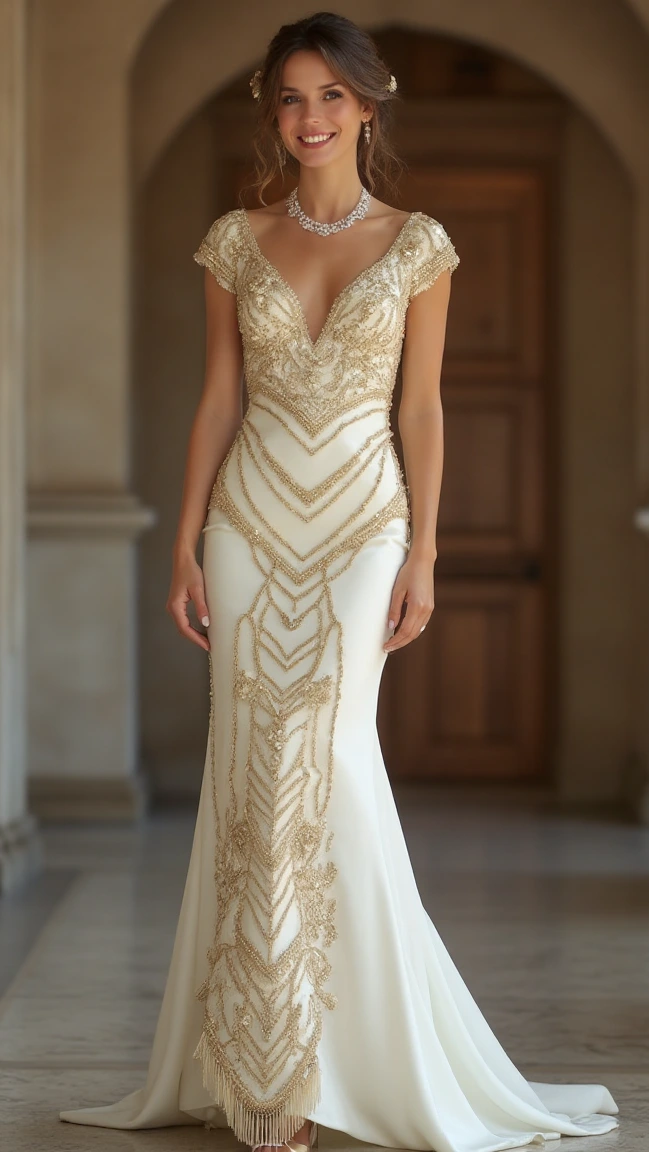 The Sequin-Embellished Wedding Dress as a Timeless Treasure