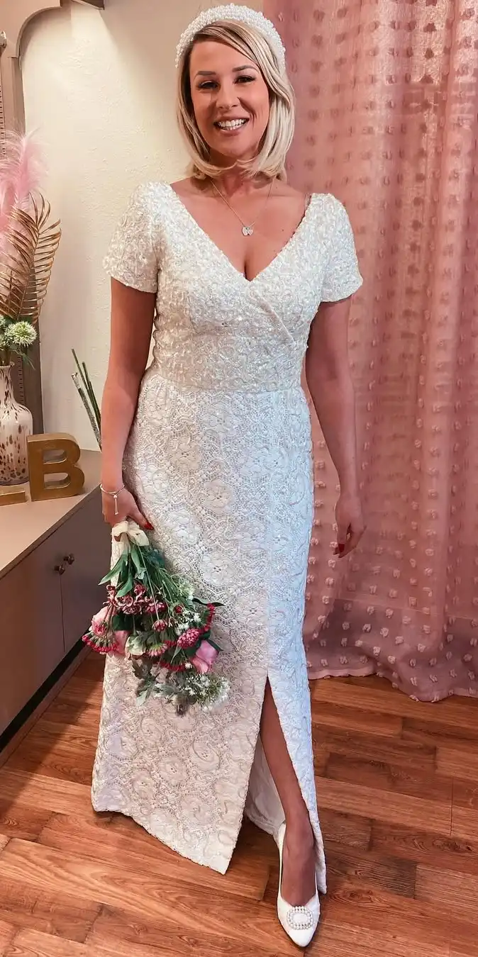 The Sequin Wedding Dress as a Modern Love Statement