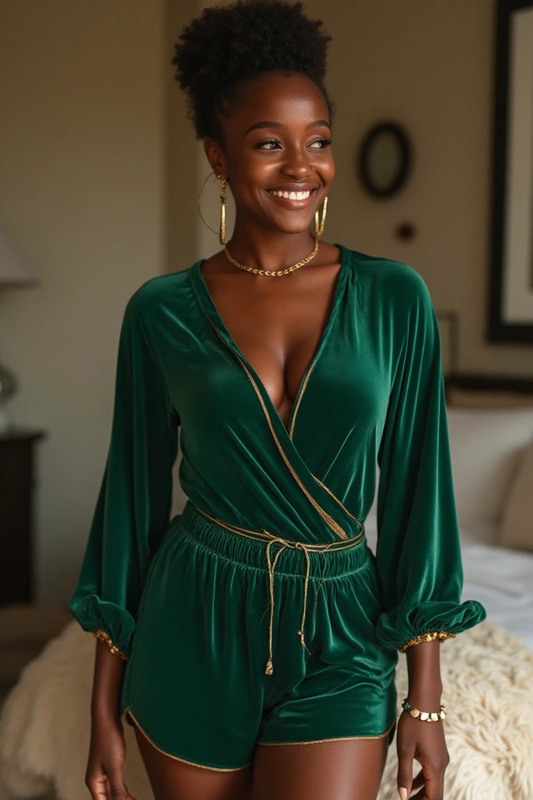 Velvet Slumber Party Dress for Luxe Nights