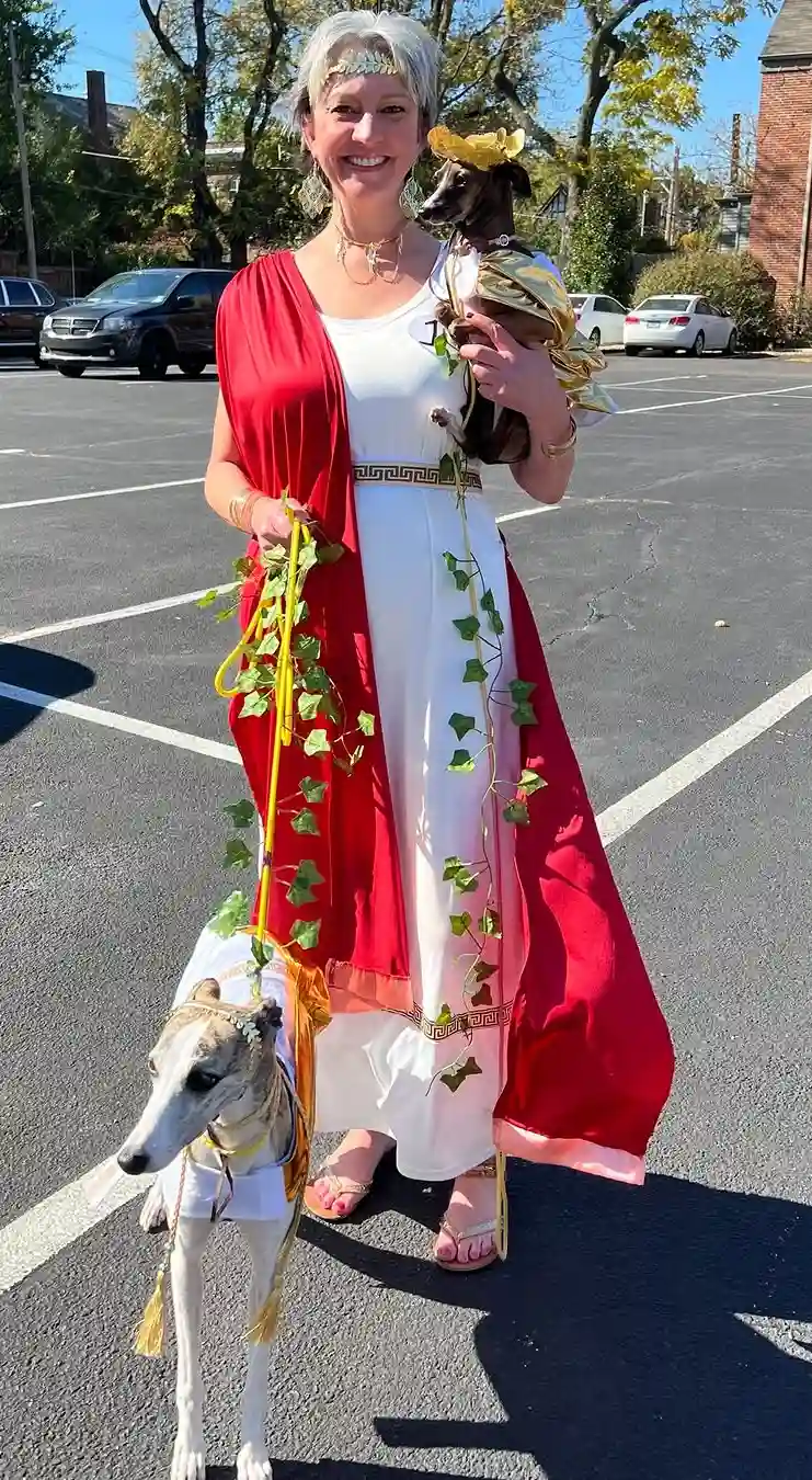 Whimsical Party Gown with Mythical Vibes