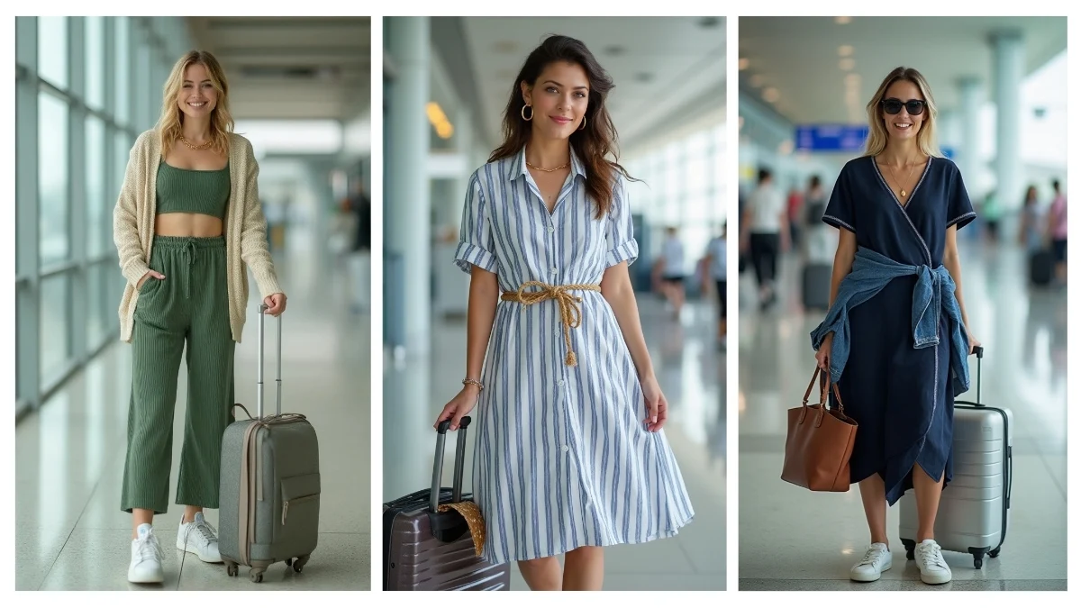 Airport Outfit For Summer