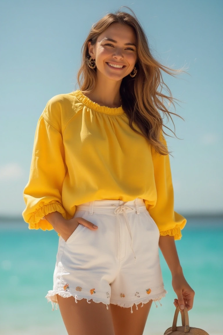 A Beachside Holiday Look