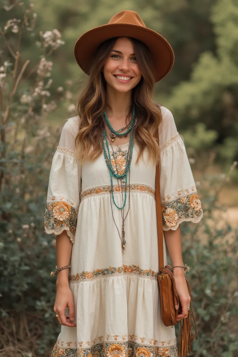 A Bohemian Bliss Spring Party Outfit