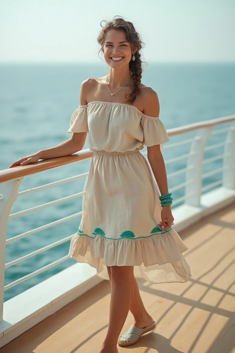 A Breezy Cruise Day Dress
