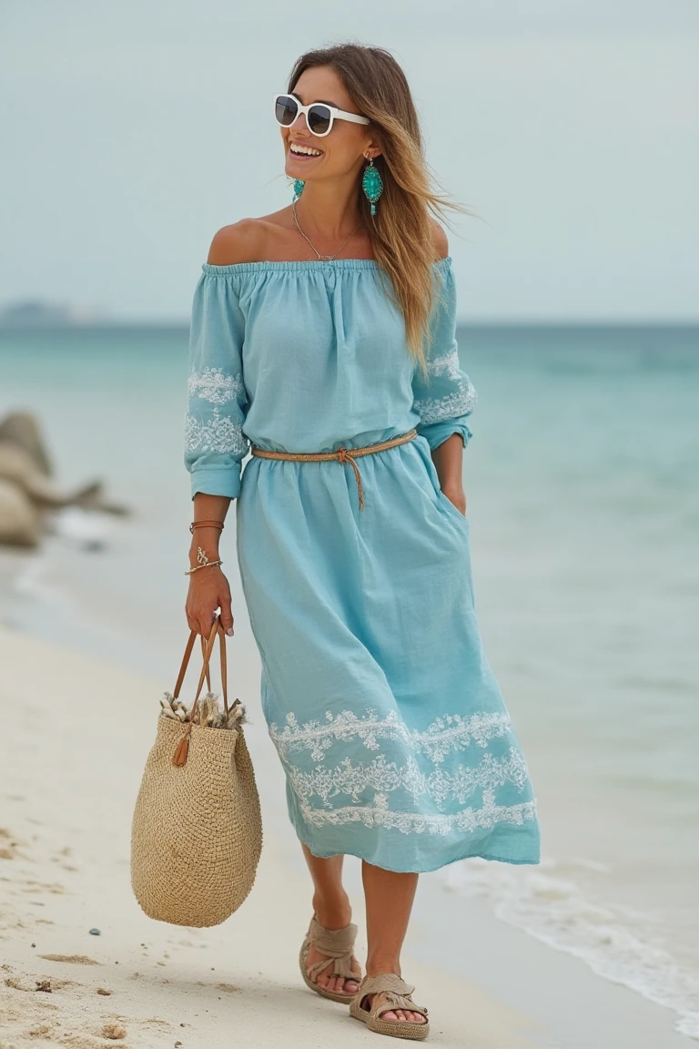 A Brunch Outfit for Coastal Grace
