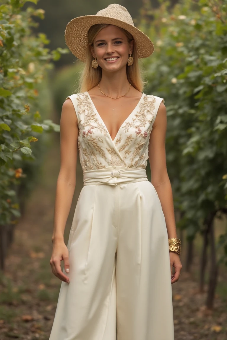 A Brunch Outfit for Refined Serenity