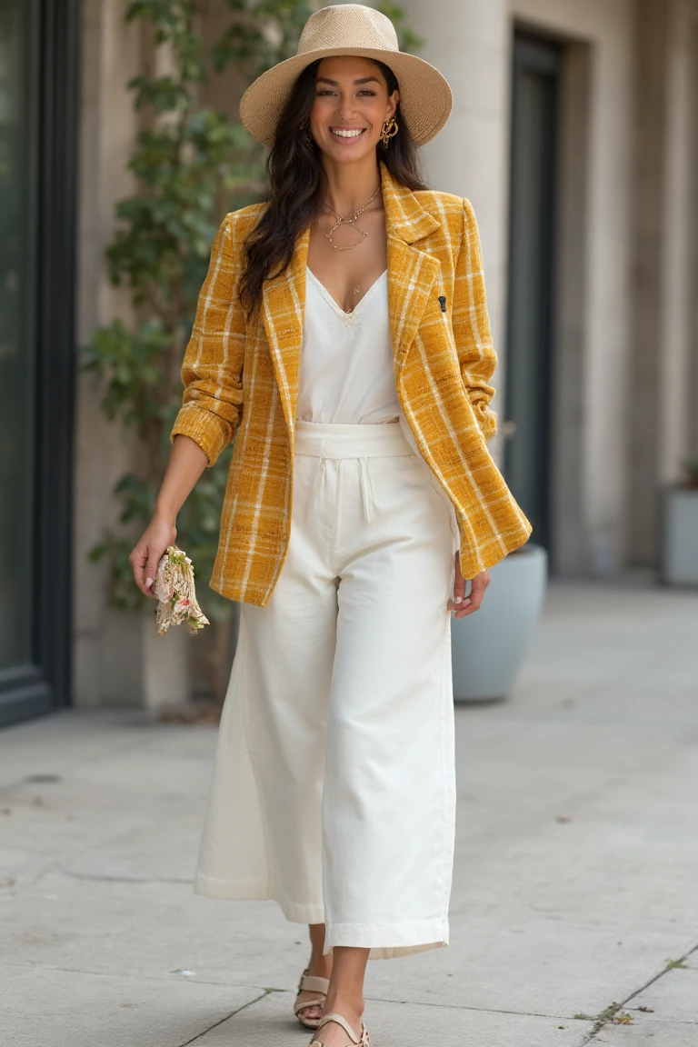 A Brunch Outfit for Warm Sophistication