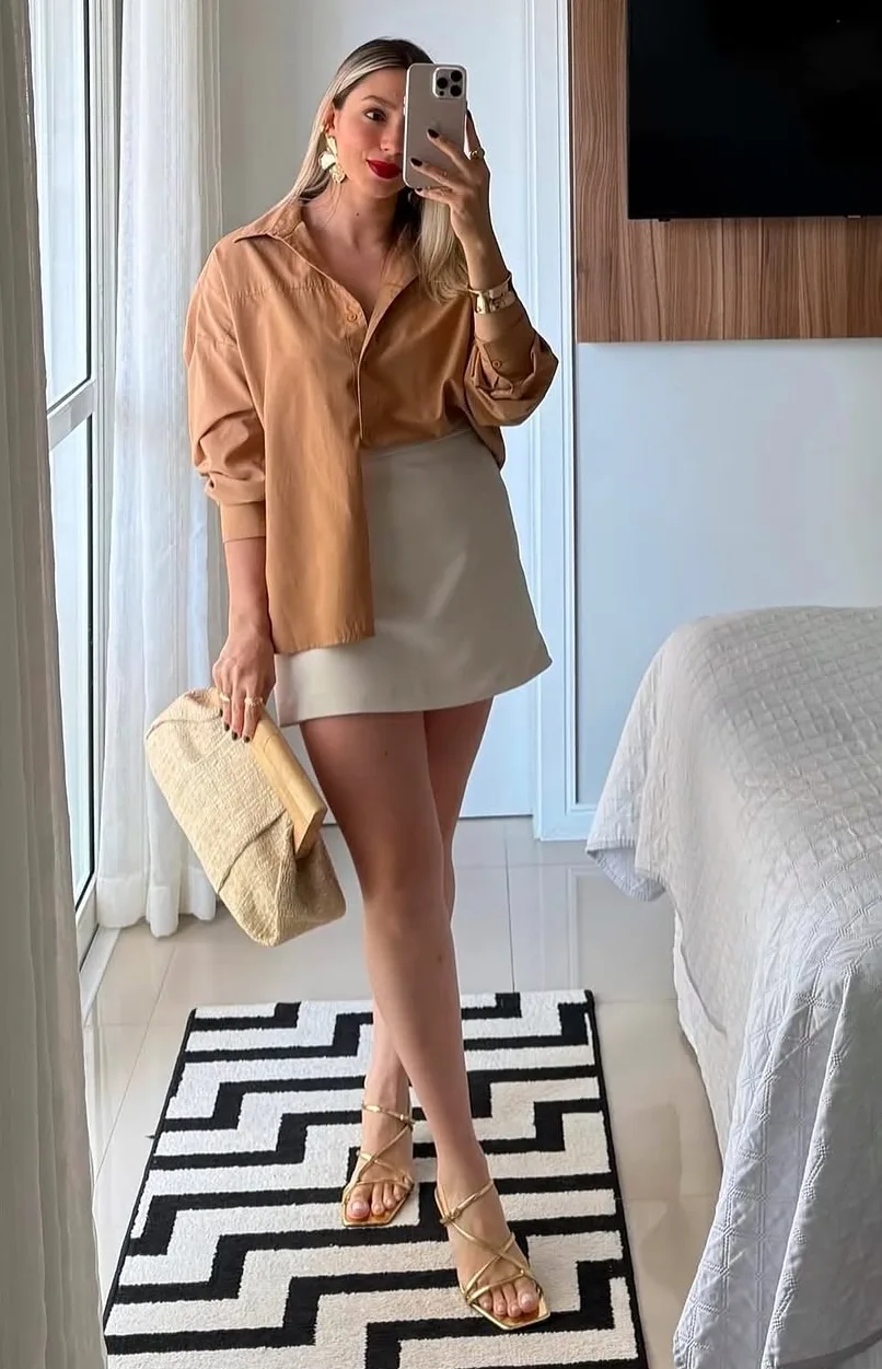 A Chic Casual Office Outfit