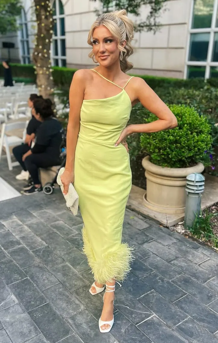 A Luminous Luxury Spring Party Outfit