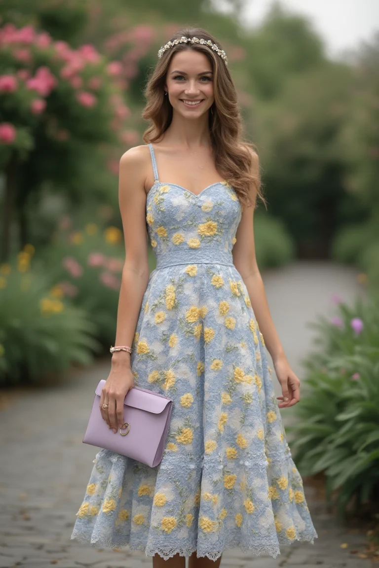 A Pastel Perfection Spring Party Outfit
