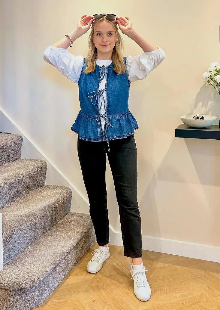 A Playful Casual Office Outfit