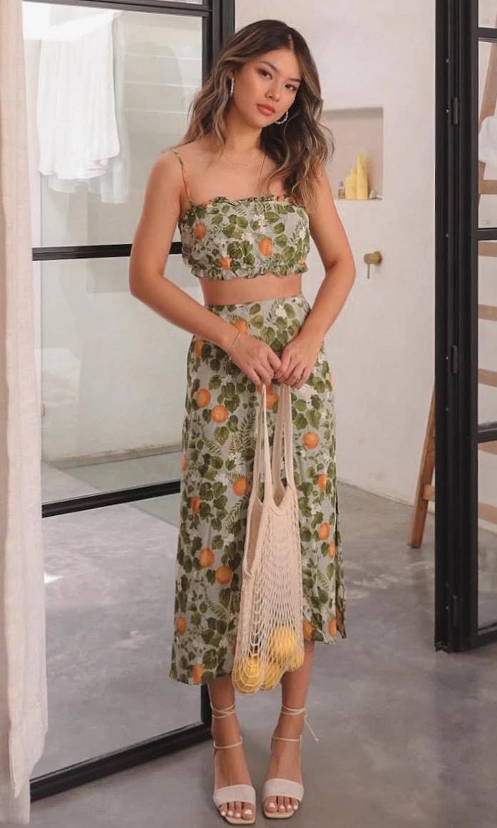 A Playful Picnic Outfit for Spring
