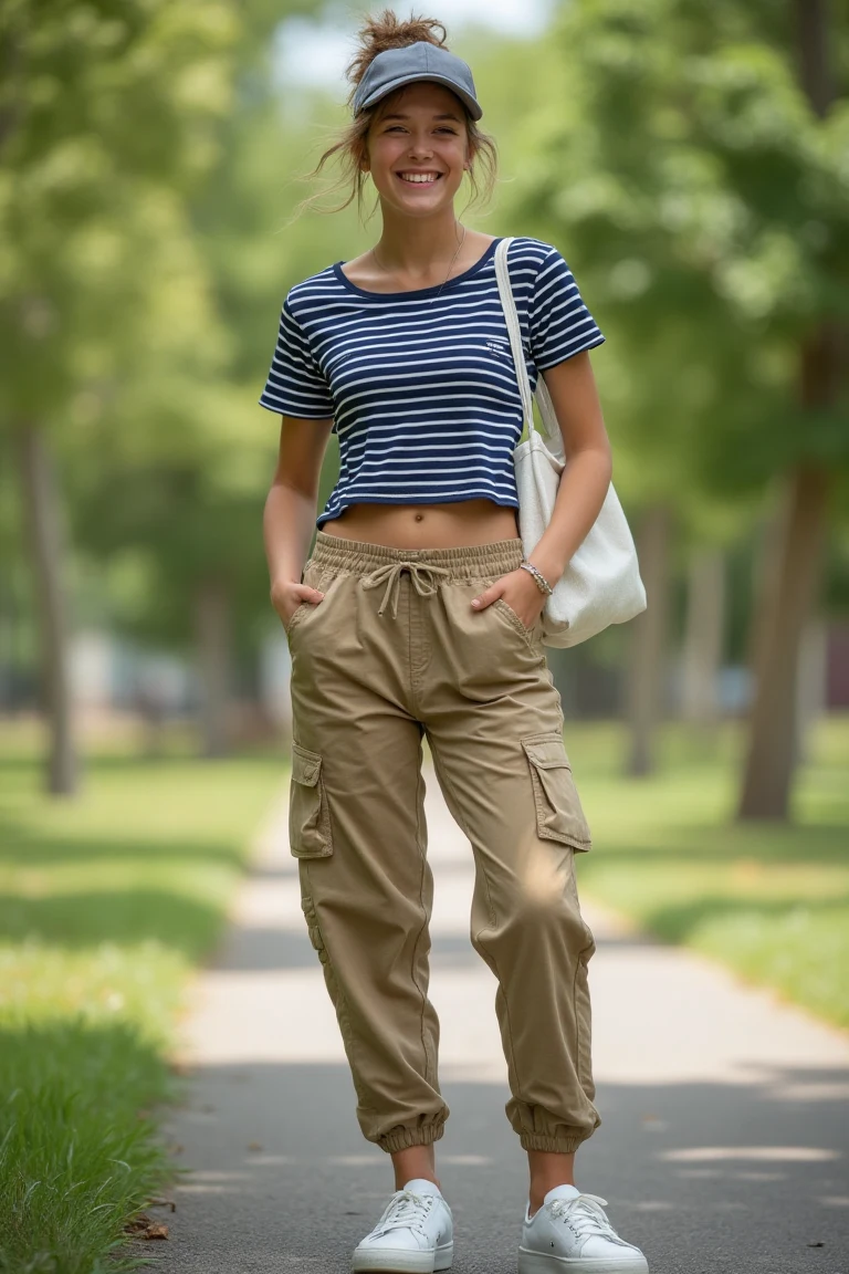 A Relaxed Outdoor Outfit for Women