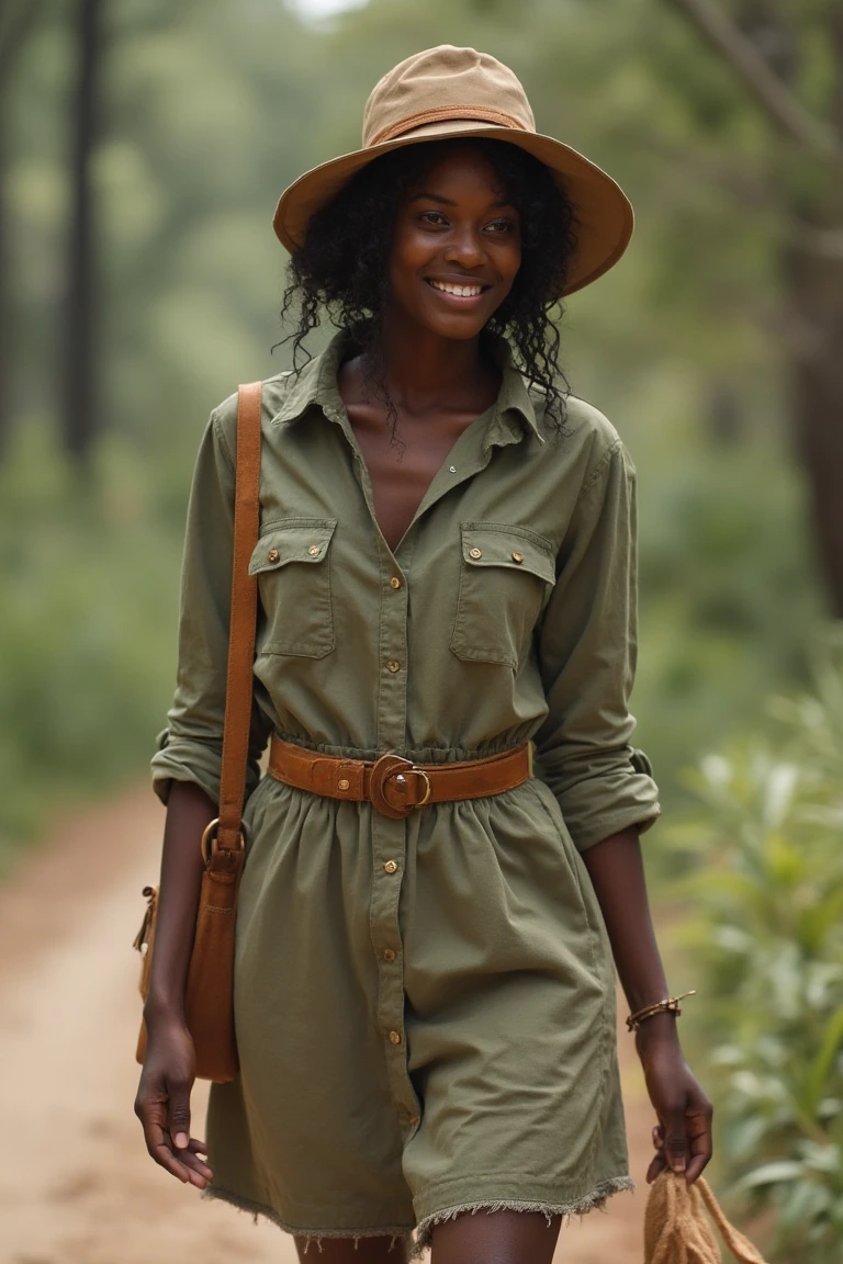 A Rugged Summer Dress for Black Women