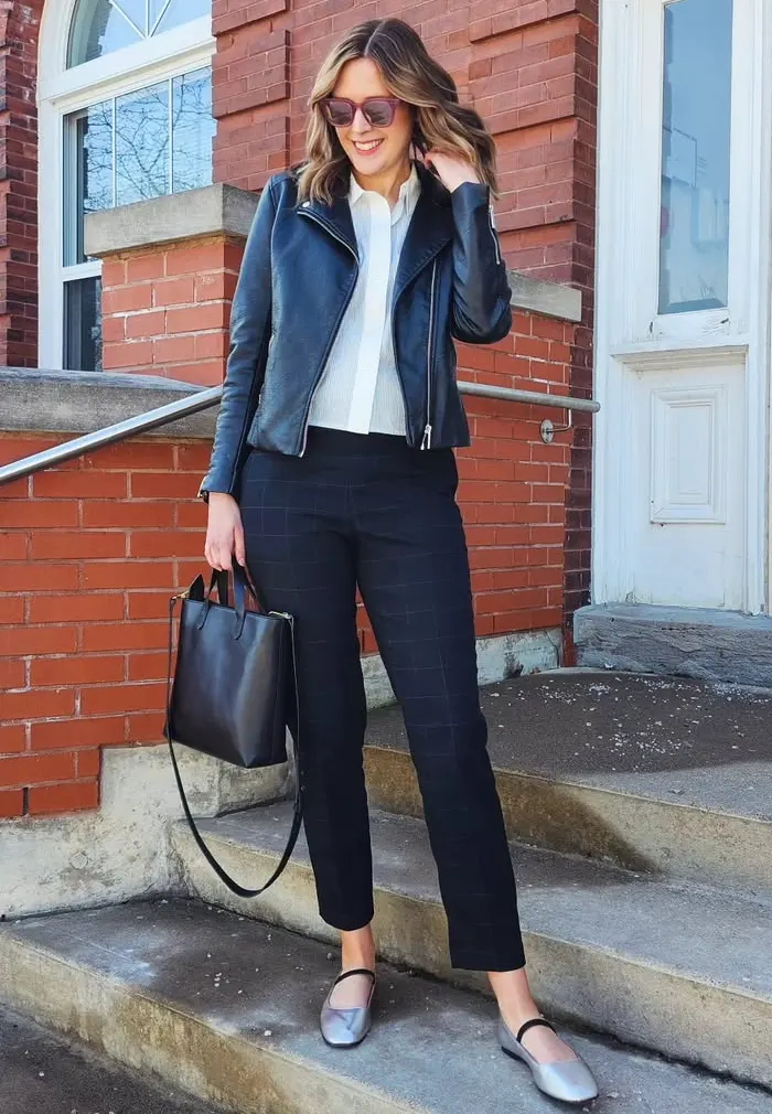 A Timeless Casual Office Outfit