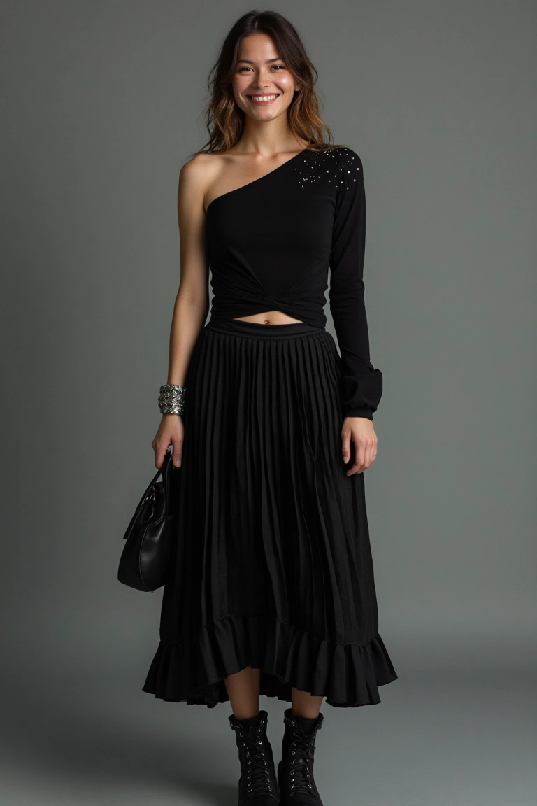 Black Casual Outfits for Women in Modern Chic