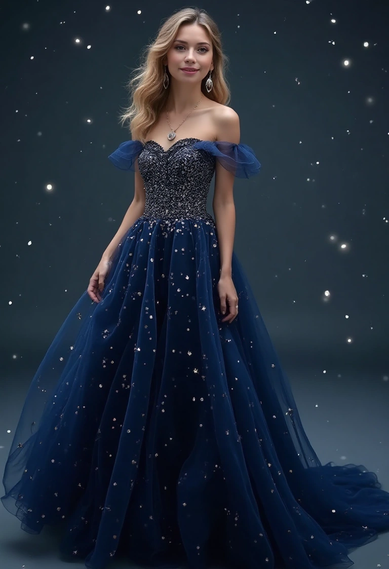 Celestial Birthday Gown Charm